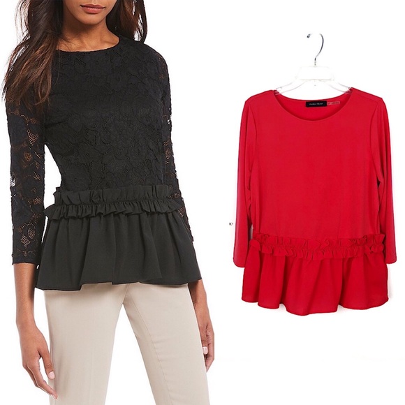 ivanka trump peplum top
